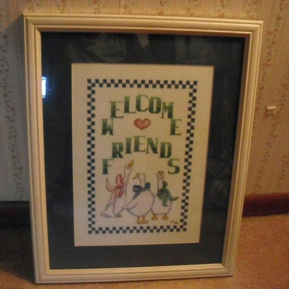 Cross Stitching Picture